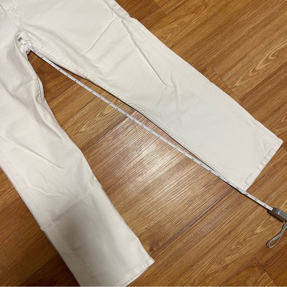 Mother High Waisted Rider Ankle Jeans in Fairest of Them All (White), Size 27 - Picture 2 of 13